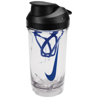Пляшка для води Nike TR RECHARGE SHAKER BOTTLE 16 OZ N.101.2242.913.16 чорний, синій 473 мл (887791793140)
