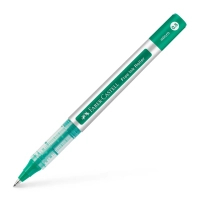 Ролер Faber-Castell Free Ink rollerball, колір чорнила зелений, 0,5 мм, одноразова (29140)