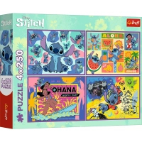 Пазл Trefl Lilo&Stitch Дивовижний Стіч 4х 250 елементів (5900511133110)