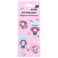 Закладки для книг Kite набір магнітних закладок-лясе My Melody (HK26-497-1)