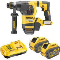 Перфоратор DeWALT безщітковий, SDS PLUS, 18 В, 1.4 Дж, 2 реж. кейс TSTAK (без АКБ та ЗП) (DCH333X2)