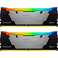 Модуль пам'яті для комп'ютера DDR4 32GB (2x16GB) 3200 MHz RenegadeRGB Kingston Fury (ex.HyperX) (KF432C16RB12AK2/32)