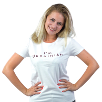 Футболка Sol's Pioneer Women I'am Ukrainian білий M (03579102/138M)