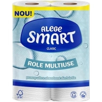 Паперові рушники Smart Tissue Classic 2 шари 50 відривів 11 м 2 рулони (5944582100282)