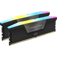 Модуль пам'яті для комп'ютера DDR5 96GB (2x48GB) 6800 MHz Vengeance RGB Black Corsair (CMH96GX5M2B6800C34)