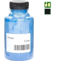 Тонер HP CLJ Pro M454dn/479dw, HP 415A chip 60г Cyan АНК (50000265)