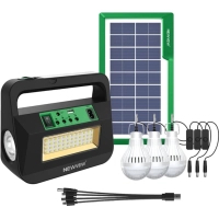 Ліхтар NEWVEW комплект NV-T220 Solar Panel 4500mAh (NWVW-NV-T220-GN)
