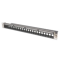 Патч-панель 19" 1U 24 порти набірна Kyestone Digitus (DN-91411-LF)