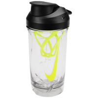 Пляшка для води Nike TR RECHARGE SHAKER BOTTLE 16 OZ N.101.2242.914.16 чорний, жовтий 473 мл (887791793034)