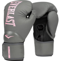 Боксерські рукавички Everlast Elite 2 Boxing Glove P00003312 сірий, рожевий 14 унцій (009283624125)