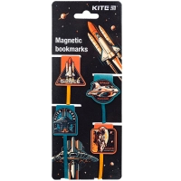 Закладки для книг Kite набір магнітних закладок-лясе Space (K24-497)