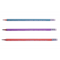 Олівець графітний Maped BLACK PEPS, HB, з ластиком, PASTEL (MP.851730)
