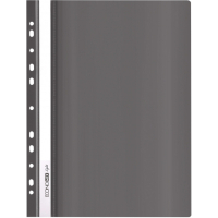 Папка-швидкозшивач Economix А4 Light з перфорацією, чорна (E38504-01)