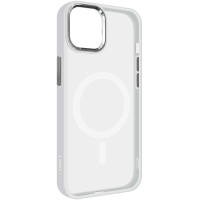 Чохол до мобільного телефона Armorstandart Unit MagSafe Apple iPhone 15 Plus Matte Clear Silver (ARM69351)