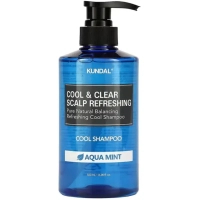 Шампунь Kundal Cool & Clear Scalp Refreshing Shampoo Aqua Mint 500 мл (8809693253265)