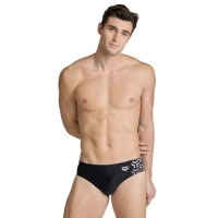 Плавки Arena Kikko V Swim Briefs 006750-510 чорний, білий 80 (3468337062479)