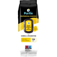 Серветки для прибирання Purfix Yellow Вологі Універсальні 156 шт. (4820207592094)