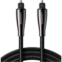 Кабель мультимедійний Optical Toslink 3.0m AV108 black Ugreen (10541)