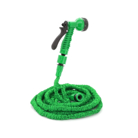 Шланг для поливу Voltronic KY-150G, 5-15м/50ft, + розпилювач, насадка на кран, Green, Box (KY-150G)