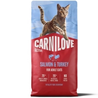 Сухий корм для кішок Carnilove Active Salmon & Turkey 6 кг (8595602581610)