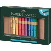 Олівці кольорові Faber-Castell Albrecht Drer, акварельна, 30 кольорів у пеналі "рол", 117530 (30297)