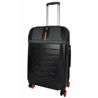 Валіза Semi Line 24" (M) Black/Orange Line (T5734-2) (DAS303801)