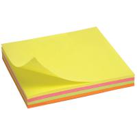 Папір для нотаток Axent with adhesive layer 75x75мм, 100sheets.,neon colors mix (2325-02-А)