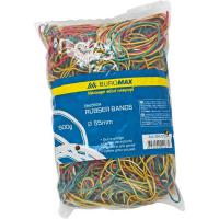 Резинки для грошей Buromax JOBMAX assorted colors, 500г (BM.5504)