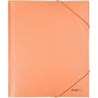 Папка на резинках Axent A5 410 мкм Pastelini peach (1514-42-A)
