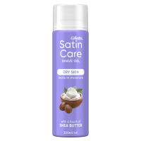 Гель для гоління Satin Care Shea Butter Silk Для сухої шкіри 200 мл (7702018012466)