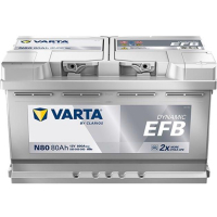Акумулятор автомобільний Varta Blue Dynamic 80Ah (580500080)