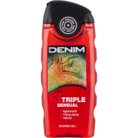 Гель для душу Denim Tribe потрійна чуттєвість 250 мл (8008970044408)