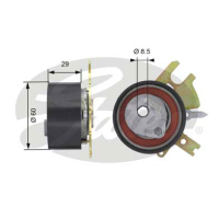 Ролик натягувача ременя Gates T43089