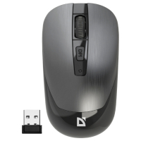 Мишка Defender Wave MM-995 Silent Wireless Grey (52993)