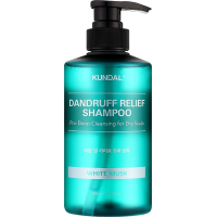 Шампунь Kundal Dandruff Relief Shampoo White Musk 500 мл (8809809426941)