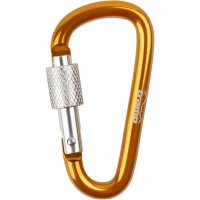 Карабін туристичний Tramp 6 см з муфтою orange (набір 10шт) (UTRA-307-orange)