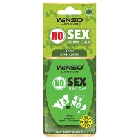Ароматизатор для автомобіля WINSO NO Sex in My Car APPLE CANNAMON (535830)