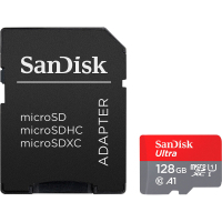 Карта пам'яті SanDisk 128GB microSD class 10 UHS-I A1 Ultra (SDSQUAB-128G-GN6IA)
