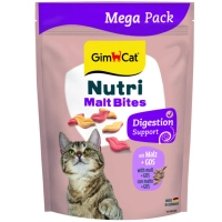 Вітаміни для котів GimCat Nutri Malt Bites для виведення грудок шерсті з мальтом 425 г (4002064427348)