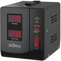 Стабілізатор напруги nJoy Alvis 1000 (AVRL-10001AL-CS01B) AVR, 1 розетка (Alvis 1000)