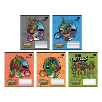 Зошит Kite Ninjia Turtles, 12 аркушів, клітинка (NT26-232)