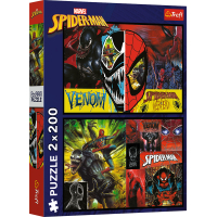Пазл Trefl Spiderman Людина-павук день і ніч 2х 200 елементів (5900511133141)