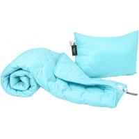 Ковдра MirSon Набір з Тенсел Всесезонний №1670 Eco Light Blue Ковдра + под (2200002657624)