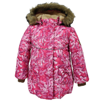 Куртка дитяча Huppa OLIVIA 17890030 фуксія з принтом 86 (4741468578484)