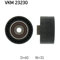 Ролик натягувача ременя SKF VKM 23230