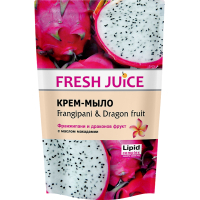 Рідке мило Fresh Juice Frangipani & Dragon Fruit дой-пак 460 мл (4823015923357)
