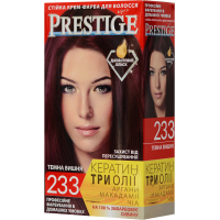 Фарба для волосся Vip's Prestige 233 - Темна вишня 115 мл (3800010504263)