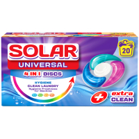 Капсули для прання Solar Household Universal 20 шт. (4820269930230)
