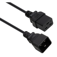 Кабель живлення C19 to C20 1.8m 1.5mm2 copper Vinga (VYPCC19201815CU)