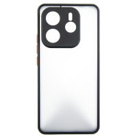 Чохол до мобільного телефона Dengos Matte Xiaomi Redmi Note 14 5G (Black) (DG-TPU-MATT-155)